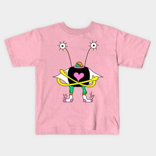 Eye ball buddy Kids T-Shirt